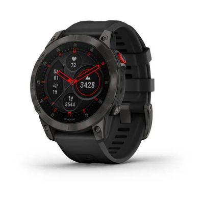 Лот: 21578869. Фото: 1. Часы Garmin Epix (Gen 2) Black... Смарт-часы, фитнес-браслеты, аксессуары