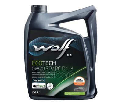 Лот: 21858936. Фото: 1. Wolf Масло Моторное Ecotech 0W20... Электрооборудование