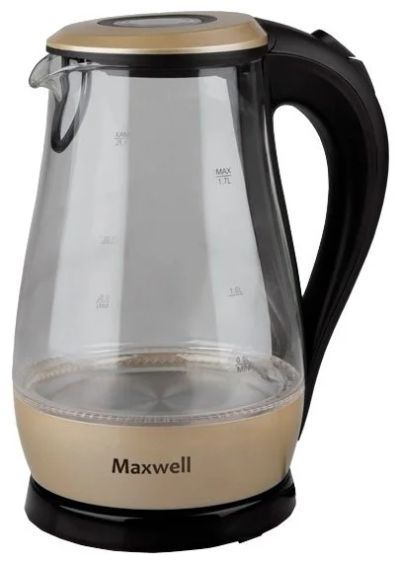 Лот: 11888878. Фото: 1. Чайник Maxwell MW-1041 1.7 л... Чайники, кофемашины, кулеры