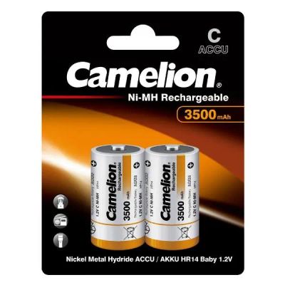 Лот: 24540990. Фото: 1. Аккумуляторы Camelion C, 3500mAh... Батарейки, аккумуляторы, элементы питания