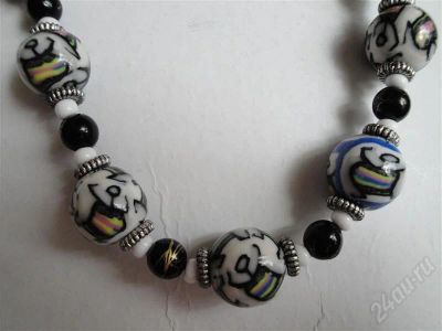 Лот: 362429. Фото: 1. Изделия из полимерной глины колье... Колье