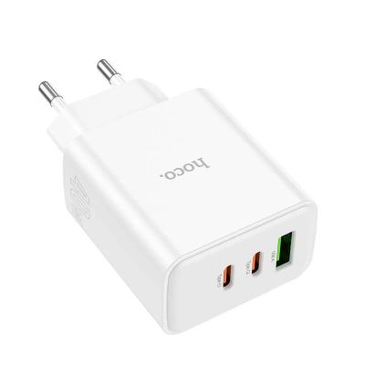 Лот: 25196059. Фото: 1. Зарядное сетевое (USB-A + USB-C... Зарядные устройства, блоки питания, адаптеры сетевые для смартфонов