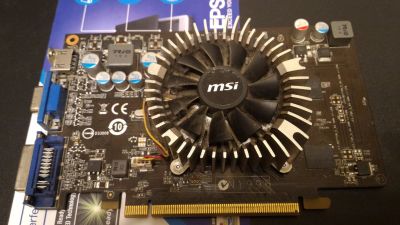 Лот: 17080227. Фото: 1. Видеокарта 240GT MSI 512. Видеокарты
