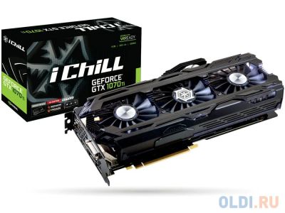 Лот: 11013444. Фото: 1. Innovision GTX1070Ti 8gb iChill... Видеокарты