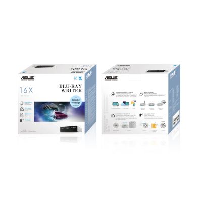 Лот: 18684516. Фото: 1. Оптический привод ASUS BW-16D1HT. Приводы CD, DVD, BR, FDD