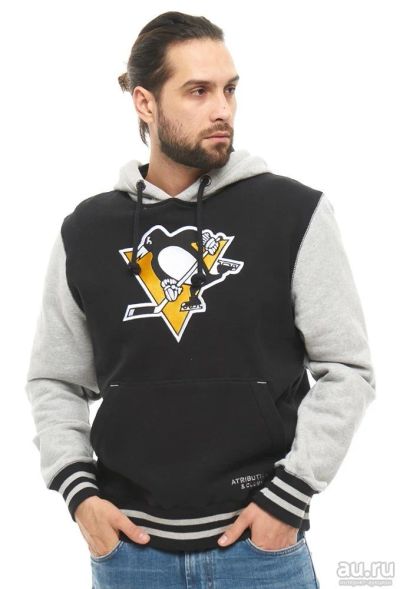 Лот: 13365235. Фото: 1. Толстовка NHL Pittsburgh Penguins. Футболки, поло