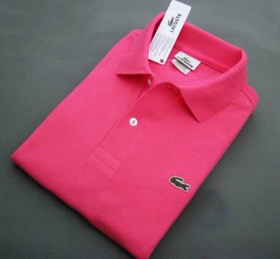 Лот: 3474513. Фото: 1. Футболка Lacoste Поло Розовый... Футболки, поло