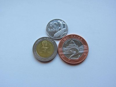 Лот: 9876470. Фото: 1. Нигерия набор из 3 монет 2006... Африка