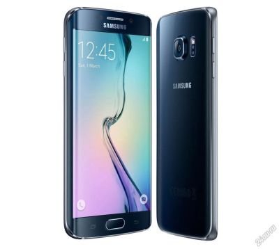 Лот: 5442726. Фото: 1. Samsung Galaxy S6 Edge 32Gb Black... Смартфоны