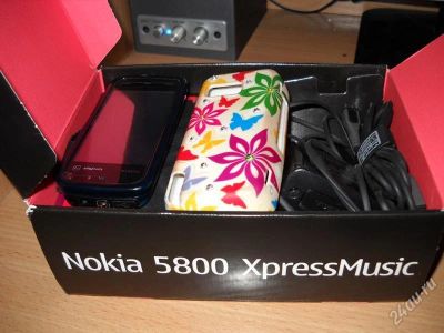 Лот: 2220516. Фото: 1. Nokia 5800 XpressMusic. Смартфоны