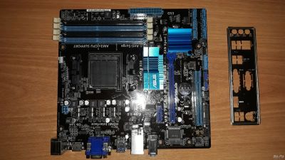 Лот: 13605215. Фото: 1. ASUS M5A78L-M PLUS/USB3. Материнские платы