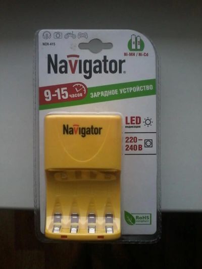 Лот: 10776472. Фото: 1. Зарядное устройство Navigator. Зарядные устройства, блоки питания для бытовой техники