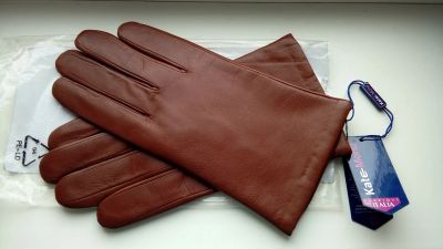 Лот: 15647910. Фото: 1. Мужские кожаные перчатки Kate... Перчатки, варежки, митенки