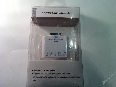 Лот: 1682331. Фото: 1. CAMERA CONNECTION KIT IPAD, IPAD2... Другое (аксессуары)