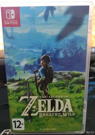 Лот: 17028512. Фото: 1. Zelda breath of the wild. Игры для консолей