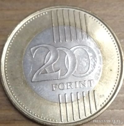 Лот: 18309590. Фото: 1. Венгрия, 200 форинтов. Европа