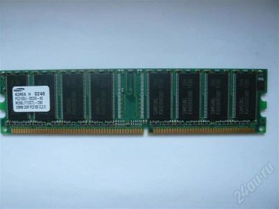Лот: 282283. Фото: 1. 128MB PC2100 DDR266 Samsung. Оперативная память