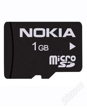 Лот: 1458935. Фото: 1. Nokia 1 GB microSD Card MU-22... Карты памяти