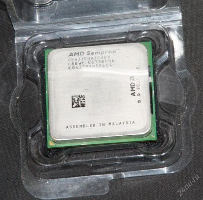 Лот: 60310. Фото: 1. Процессор Socket-754 AMD SEMPRON-64... Процессоры