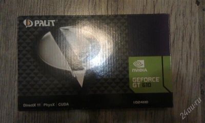 Лот: 2519890. Фото: 1. Видеокарта Ge Force GT 610, 1024... Видеокарты