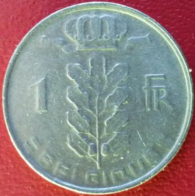Лот: 7091068. Фото: 1. Бельгия 1 франк 1978 год Belgiqu. Европа