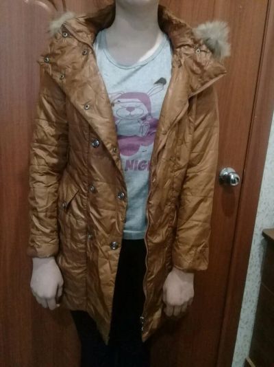 Лот: 12807291. Фото: 1. Плащь на синтепоне. Верхняя одежда