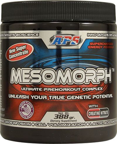 Лот: 4003419. Фото: 1. предтреник Mesomorph APS, формула... Спортивное питание, витамины