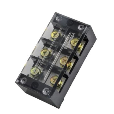 Лот: 17509768. Фото: 1. Клеммный блок TBC-1003 3PIN 600V... Разъёмы