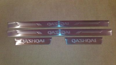 Лот: 4703865. Фото: 1. Накладки на пороги Nissan Qashqai... Детали тюнинга