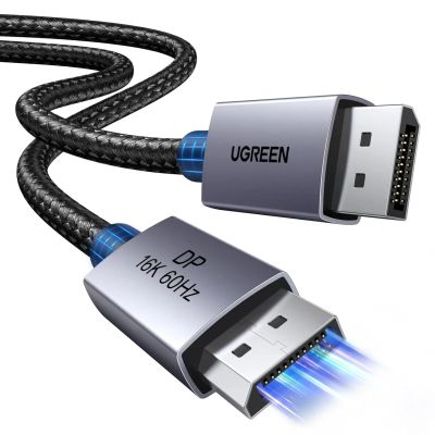 Лот: 25529952. Фото: 1. Кабель UGREEN DP131 (55568) DisplayPort... Шлейфы, кабели, переходники