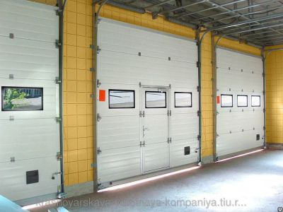 Лот: 19024143. Фото: 1. Промышленные секционные ворота... Ворота, заборы, шлагбаумы