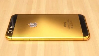 Лот: 5095503. Фото: 1. Apple iPhone 6 Gold 16 Gb. Смартфоны