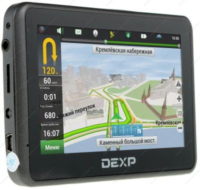 Лот: 8908779. Фото: 1. GPS навигатор DEXP Auriga DS430... GPS-навигаторы