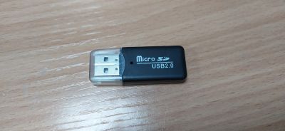 Лот: 19040267. Фото: 1. microSD картридер USB для флешки... Картридеры