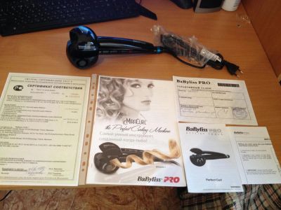 Лот: 5986239. Фото: 1. Плойка Babyliss PRO. Укладка и стрижка волос, бритьё, эпиляция