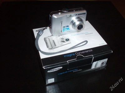 Лот: 1485002. Фото: 1. Фотоаппарат Samsung D-760. Цифровые компактные