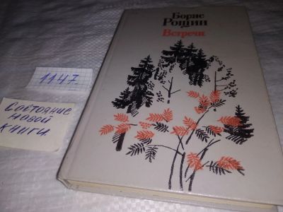 Лот: 19015387. Фото: 1. Борис Рощин. Встречи, Основу книги... Художественная