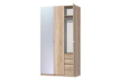 Лот: 23665223. Фото: 1. Шкаф 3-дверный Hoff Оскар Лила. Шкафы, шкафы-купе