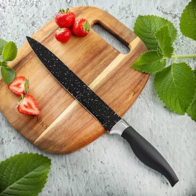 Лот: 24087328. Фото: 1. Нож кухонный Daniks, Гранит, универсальный... Столовые приборы, ножи
