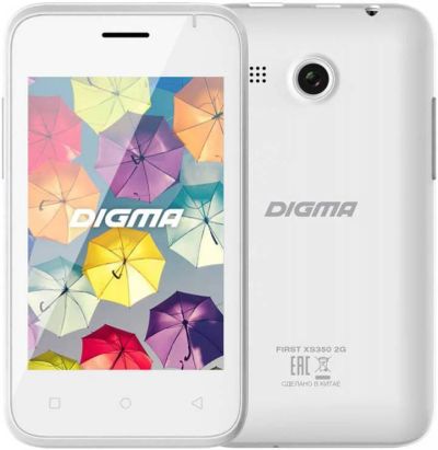 Лот: 9551662. Фото: 1. Продам смартфон Digma FIRST XS350... Смартфоны