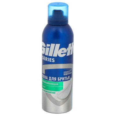 Лот: 24116147. Фото: 1. Пена для бритья, Gillette, Успокаивающая... Уход за лицом 