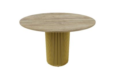 Лот: 24889813. Фото: 1. Стол GENGLASS Trubis Wood. Столы, стулья, обеденные группы