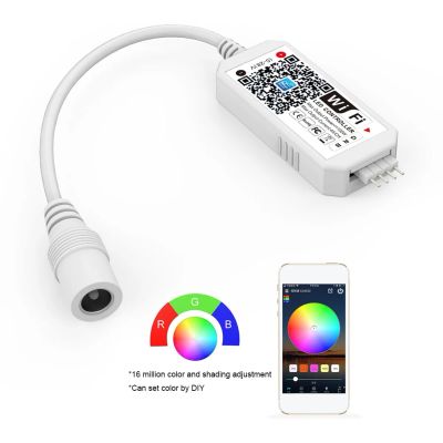 Лот: 19178310. Фото: 1. LED RGB Wi-Fi + RF Контроллер... Светодиодная подсветка