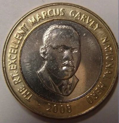 Лот: 17462691. Фото: 1. Ямайка 20 долларов 2008. Америка