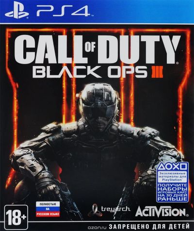Лот: 12845269. Фото: 1. Call of duty black ops3. Игры для консолей