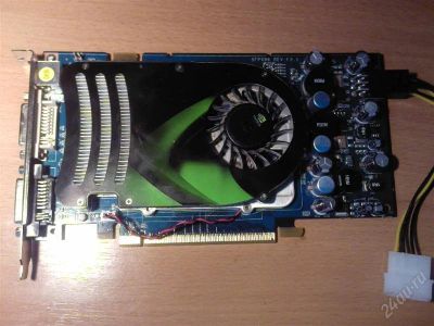 Лот: 1411749. Фото: 1. Видеокарта вроде PCI-E 512МБ GeForce... Видеокарты