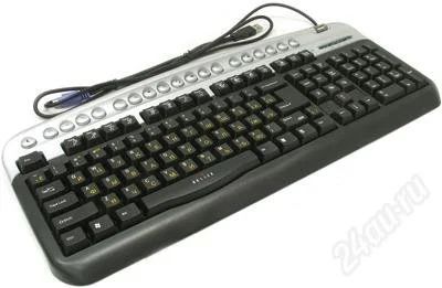 Лот: 2474177. Фото: 1. Клавиатура Oklick 320M Multimedia... Клавиатуры и мыши