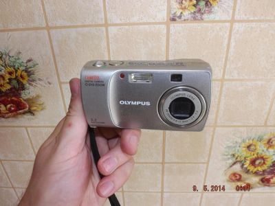 Лот: 4069134. Фото: 1. Фотоаппарат Olympus 3,2 Mp. Цифровые компактные