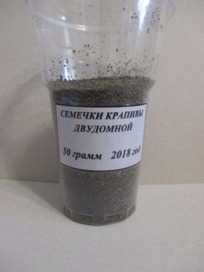 Лот: 13927729. Фото: 1. Семена крапивы двудомной. Народная медицина, БАДы