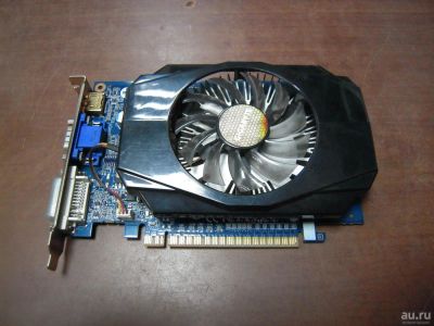 Лот: 8688682. Фото: 1. Видеокарта 1GB PCI-E Nvidia GeForce... Видеокарты